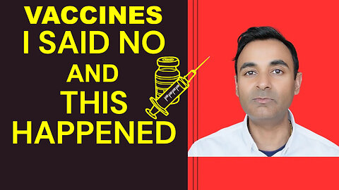 First Time I REFUSED FLU SHOT - Here's What Happened Next