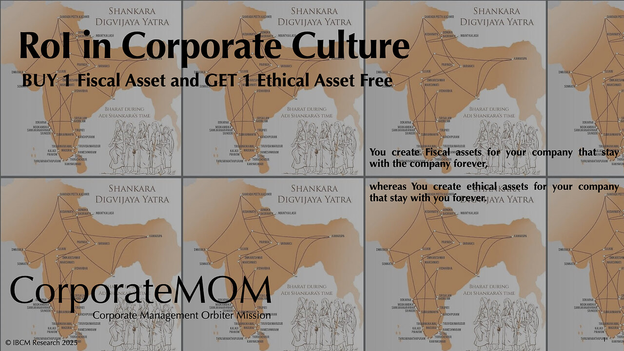 RoI in Corporate Culture - BUY 1 Fiscal Asset and GET 1 Ethical Asset Free