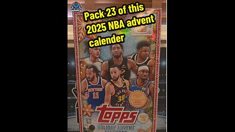 Pack 23 of this 2025 NBA advent calendar