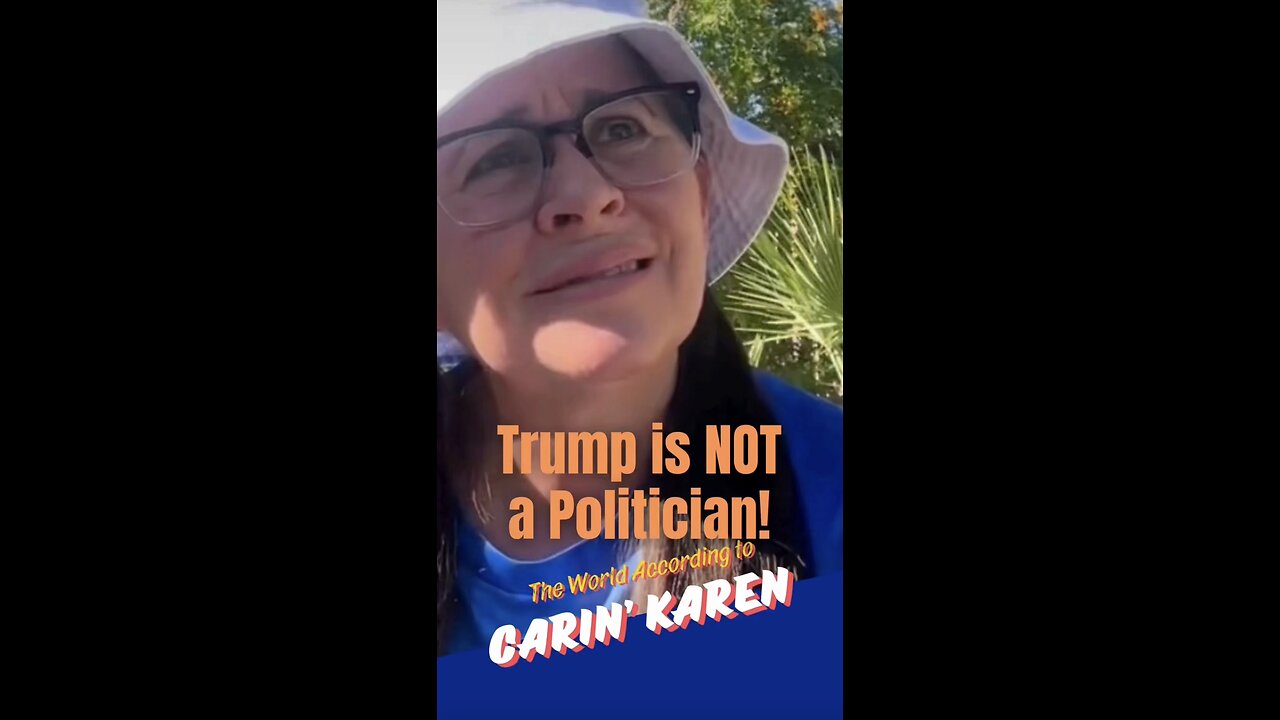 "Trump is NOT a Politician!"