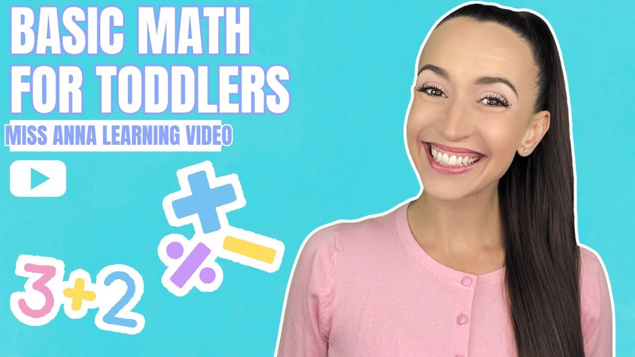 Baby & Toddler Math! - Count, Add & Subtract w/ Blocks | Low Sensory Learning