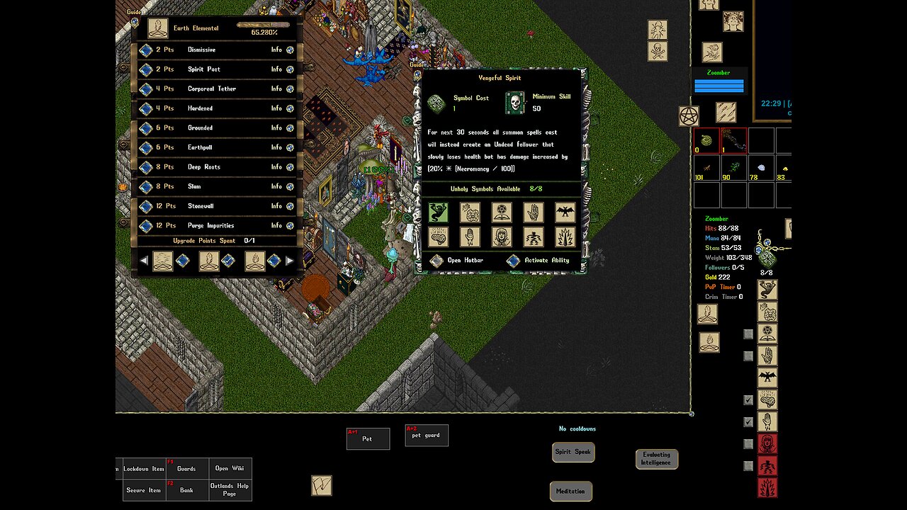 Ultima Online Outlands E2, Just having fun