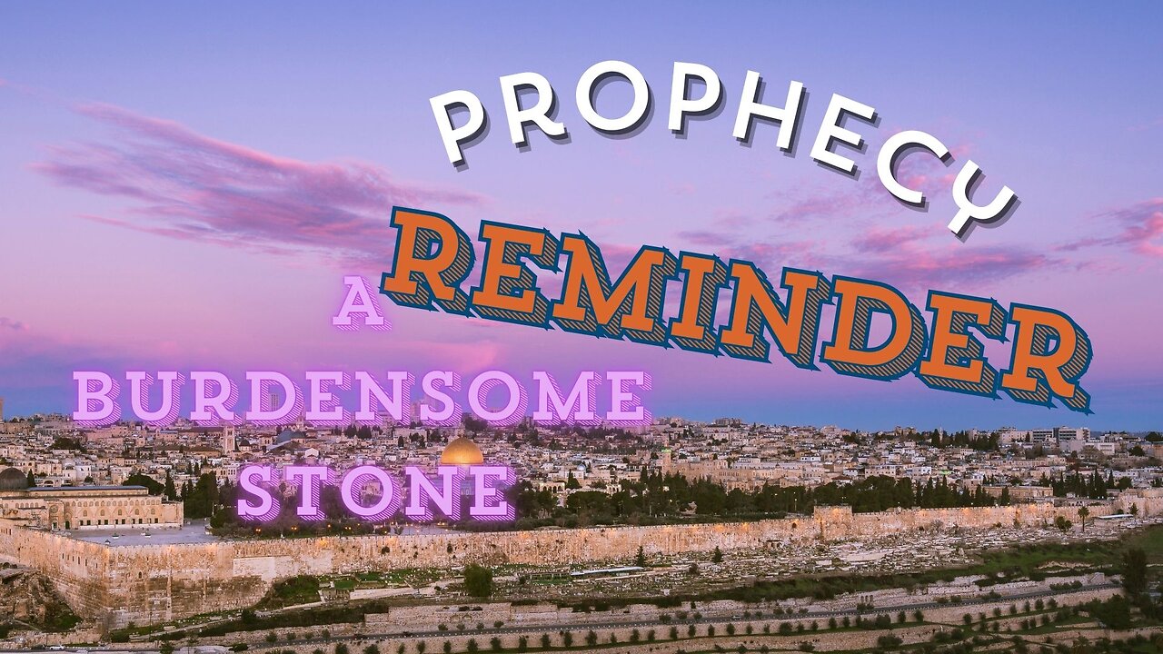 A Cup of Trembling -Zechariah's WARNING to the World