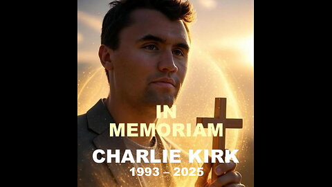 Charlie Kirk - hinsta kveðja - hvíl í friði