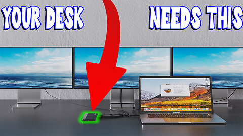 Content Creators need this!! | Wavlink USB-C Triple monitor docking station