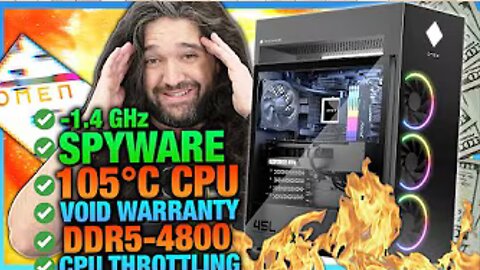 ⚠️ HP SCAM ALERT?! 💻 Omen 45L Is the WORST Pre-Built PC We’ve Ever Tested 😡