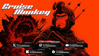 Cruise Monkey’s going LIVE BF2042? HALO? COD?