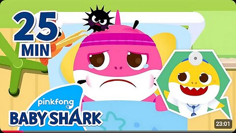 Baby Shark Doctor, Mommy is Sick! _ +Compilation _ Hospital Play Song