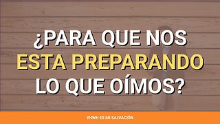 🎺️ ️¿Para que nos esta preparando lo que oímos? | 1 Corintios 14:6-8