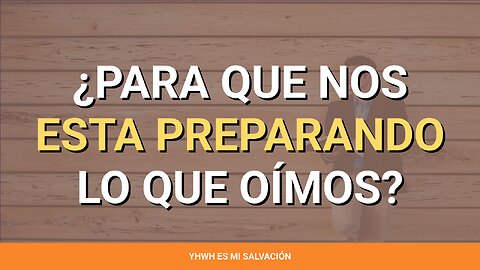 🎺️ ️¿Para que nos esta preparando lo que oímos? | 1 Corintios 14:6-8