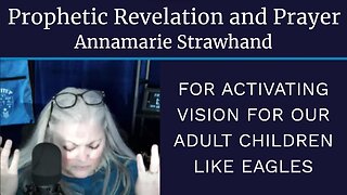 Prophetic Revelation and Prayer for Activating Vision For Our Adult Children Like Eagles!