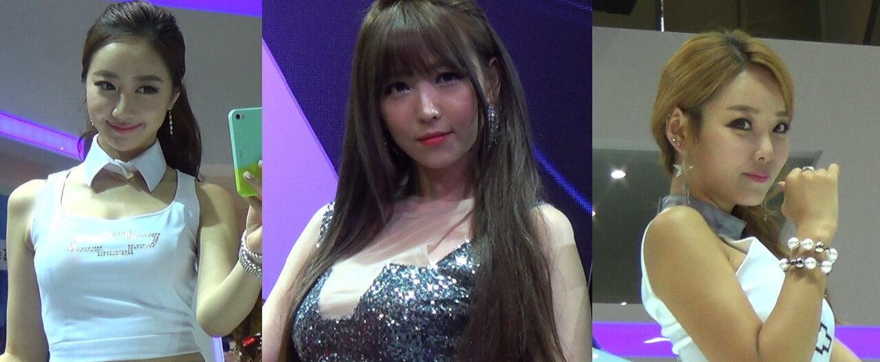 2014년 6월 11일 부산모터쇼 레이싱 모델 모음 (3) Korea busan motorshow racing model