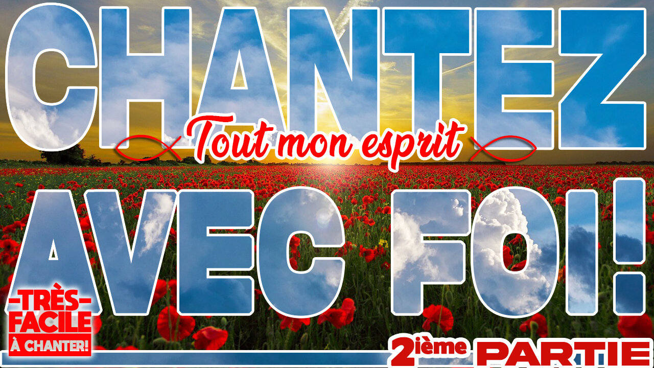 TRÈS BEAU CHANT POUR LA GLOIRE DE JÉSUS-CHRIST NOTRE SAUVEUR! 🙏❤️🙏- TOUT MON ESPRIT -🙏❤️🙏 #louange