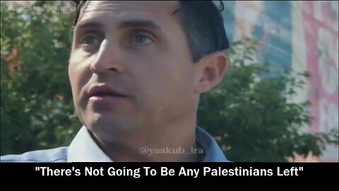 There Will Be No More Palestinians Left