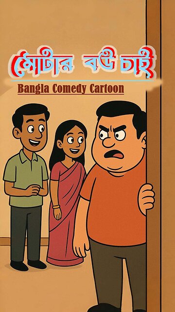 মোটা বউ চাই Bangla Comedy Cartoon