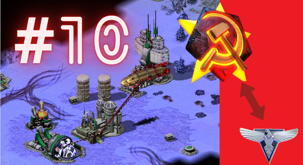 Red Alert 2 - Soviet's Flipped Mission - Part 10: Mirage - Walkthrough - Gameplay