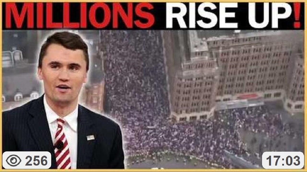 "Londoners pay tribute to Charlie Kirk in beginning of their demonstration" - Democrats TERRIFIED w/1-3 Million+ in London Mourning Charlie Kirk ~ by StateOfDaniel 9.14.25