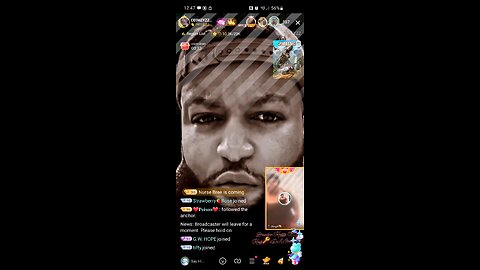 King B in Brandon Keyzz box giving fake tea about Ashley