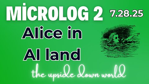 MicroLog 2 | 7.28.25 | Alice in AI Land