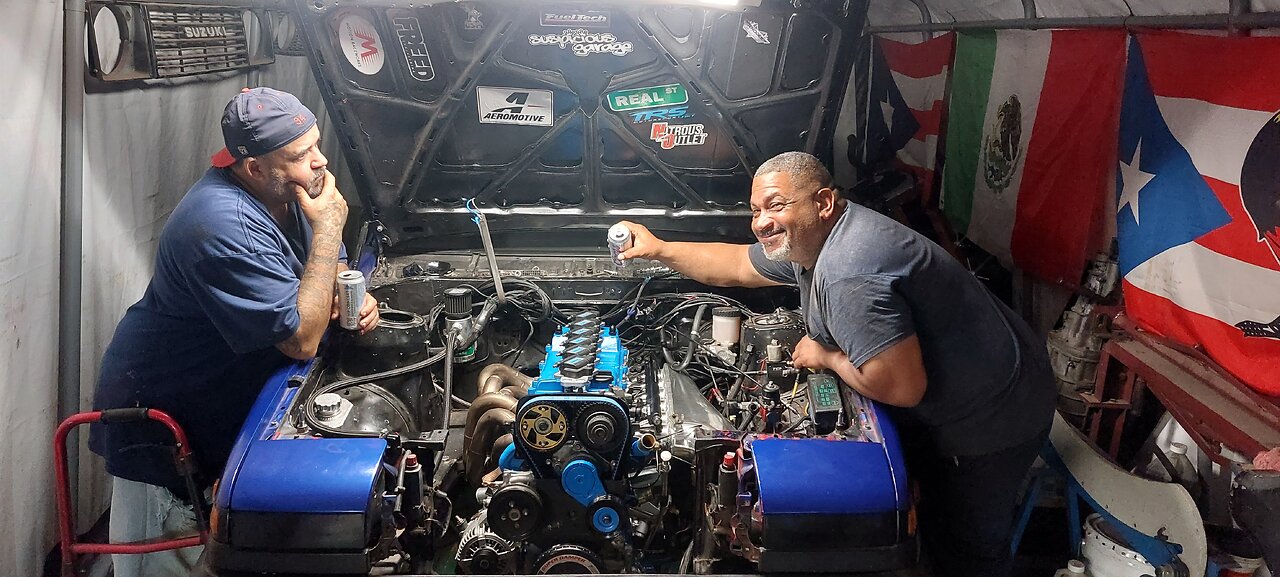 its dyno time.