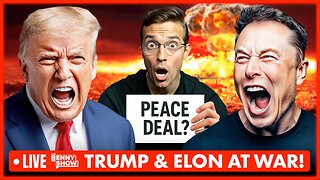Elon Musk v. Trump Feud Goes NUCLEAR: Epstein List, Impeachment, Deport | 'Peace Deal Possible?'