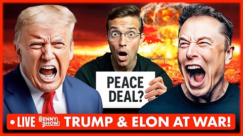 Elon Musk v. Trump Feud Goes NUCLEAR: Epstein List, Impeachment, Deport | 'Peace Deal Possible?'