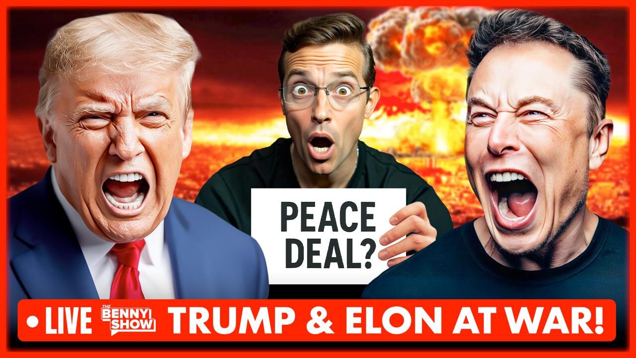 Elon Musk v. Trump Feud Goes NUCLEAR: Epstein List, Impeachment, Deport | 'Peace Deal Possible?'