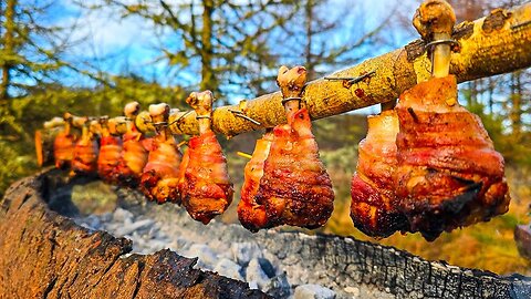 IRRESISTIBLE Chicken Drumsticks Over Open Fire (Caveman Style)