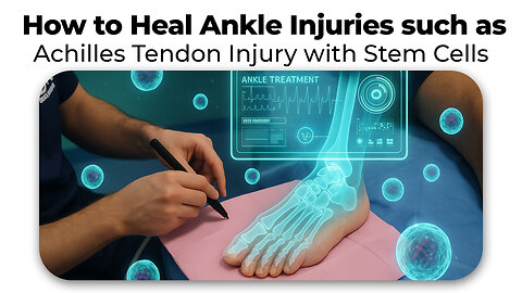 How to Heal Ankle Injuries such as Achilles Tendon Injury with Stem Cells