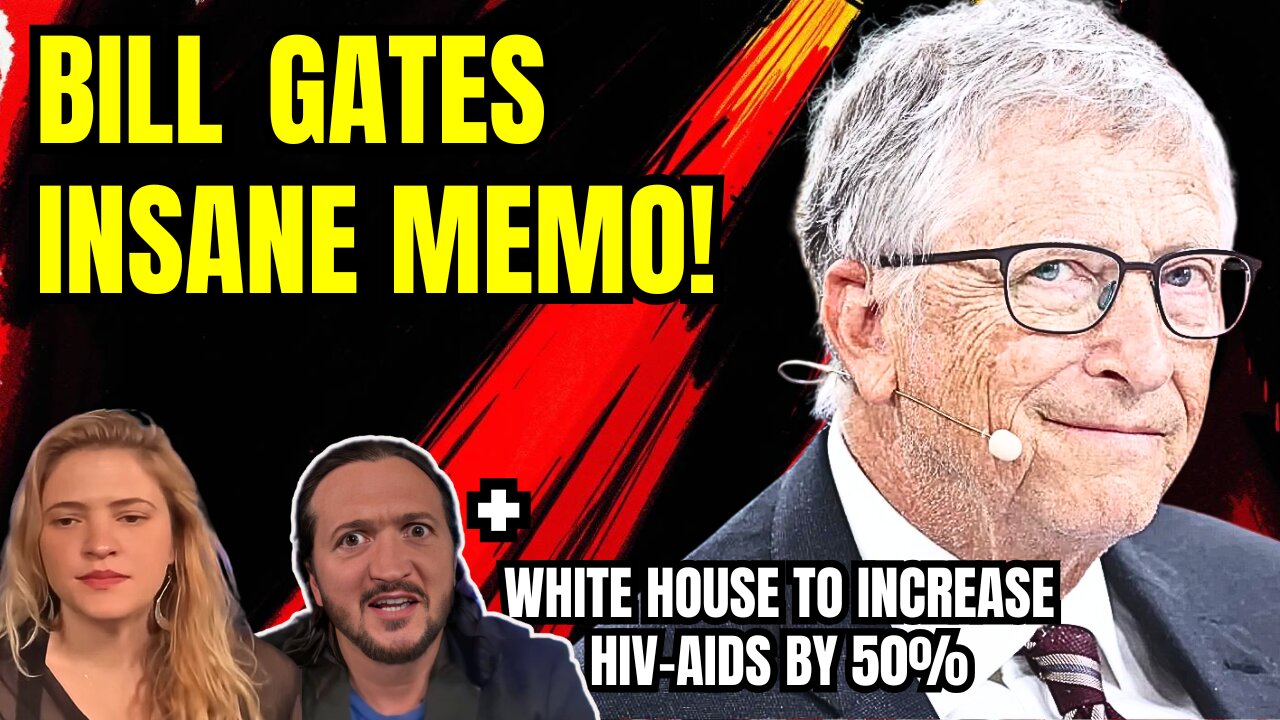 LIVE: Bill Gates Says Forget Climate Change During Strongest Hurricane EVER