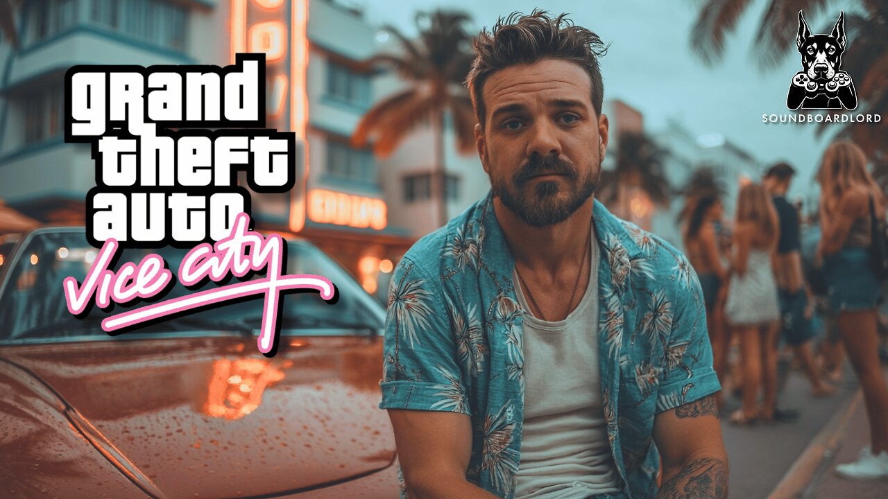 GTA Vice City | Loser Gamers Shirt Giveaway BAYBAY!