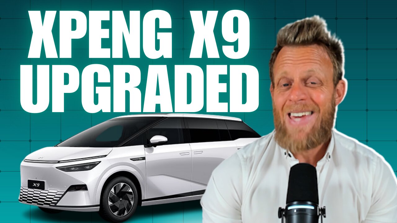 NEW Xpeng X9 bound for Australia gets faster charging + more luxury