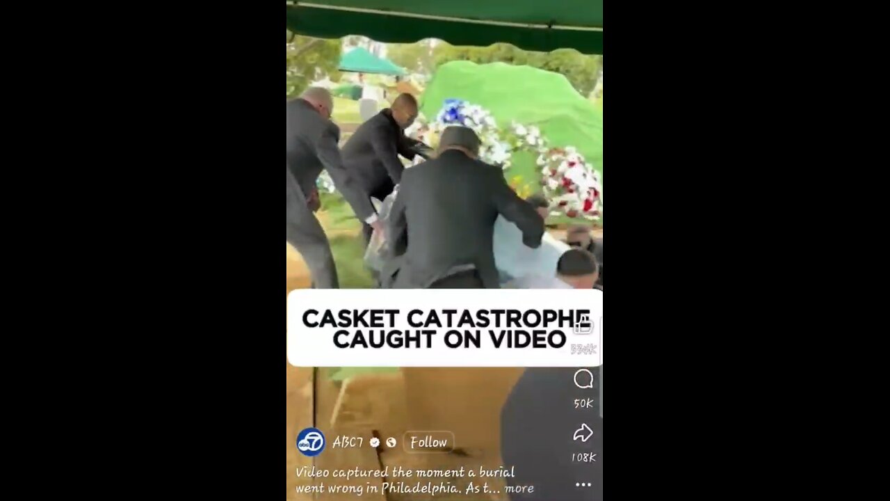 A funeral gone wrong -