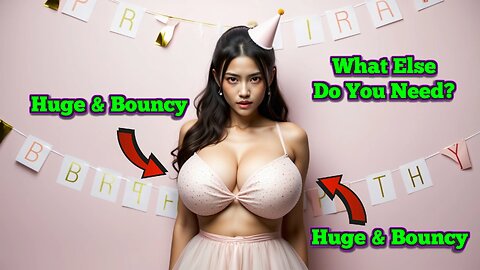 Huge 😍 Bouncing Boobs 😘 Girl