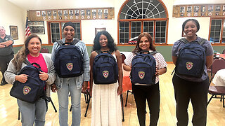 Lynbrook F.D. Welcomes The Wounded from Ft. Belvoir