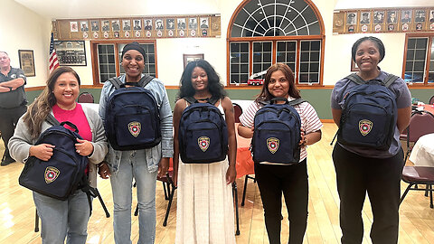 Lynbrook F.D. Welcomes The Wounded from Ft. Belvoir