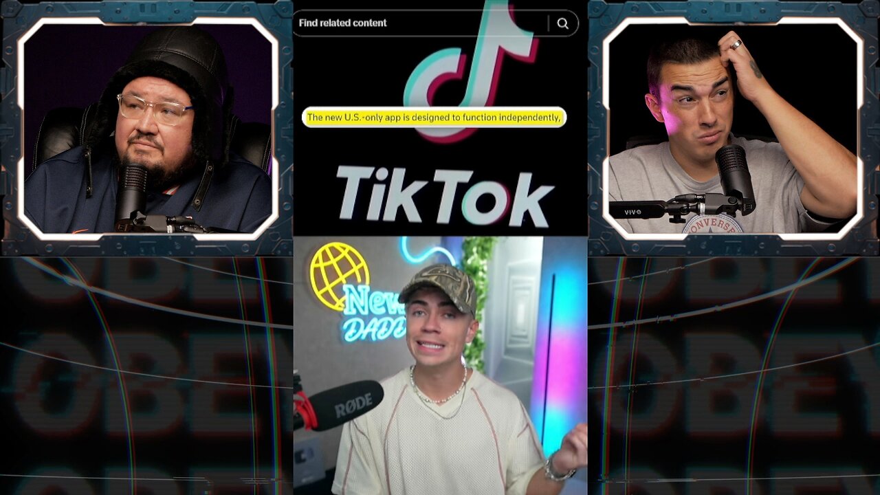 🚨New American TIKTOK APP M2 - Its going to connect to PALANTIR & ICE watching your POST🚨