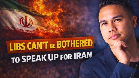 Libs Can’t be Bothered to Speak Up for Iran