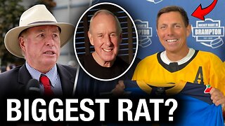 Hockey Night in Brampton features Patrick Brown and Ron Maclean — so who's the biggest rat?