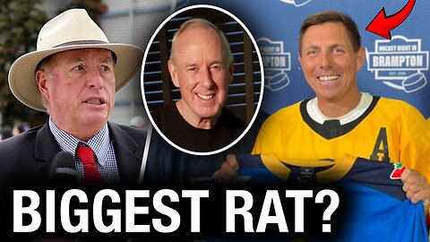 Hockey Night in Brampton features Patrick Brown and Ron Maclean — so who's the biggest rat?
