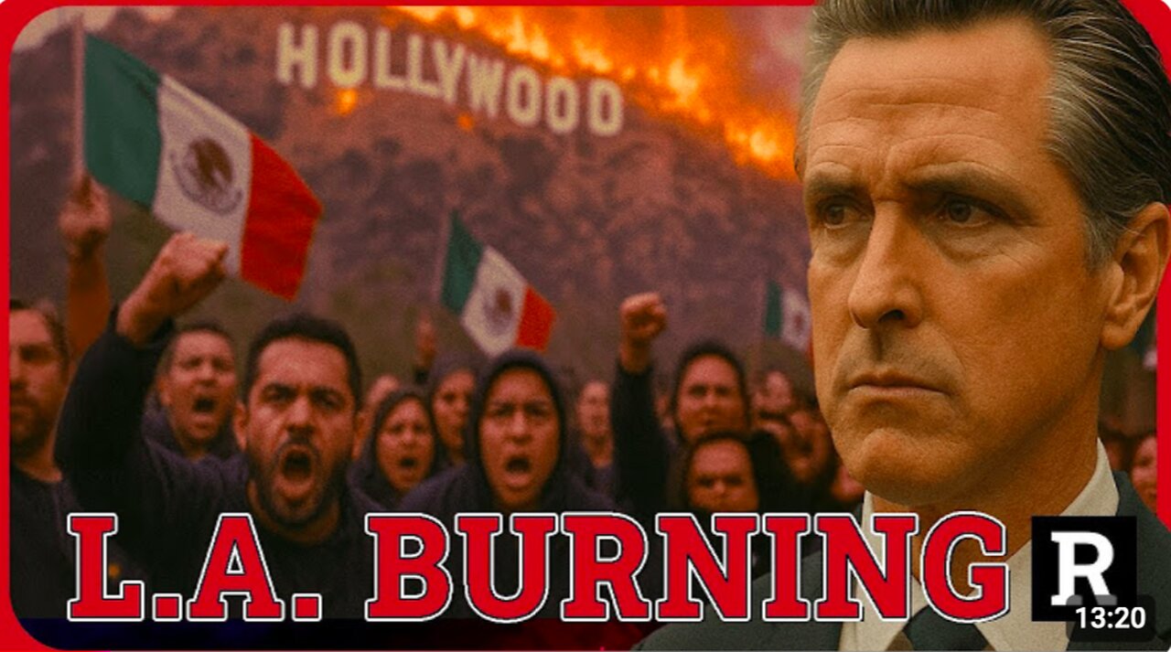 LA Riots! Are we heading towards Civil War? | Redacted w Clayton and Natali Morris