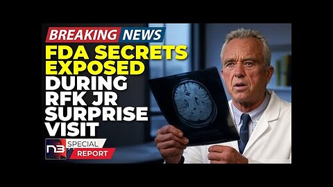 Breaking: What RFK Jr. Found When He Stormed The FDA Headquarters Has Officials Rushing To Resign!