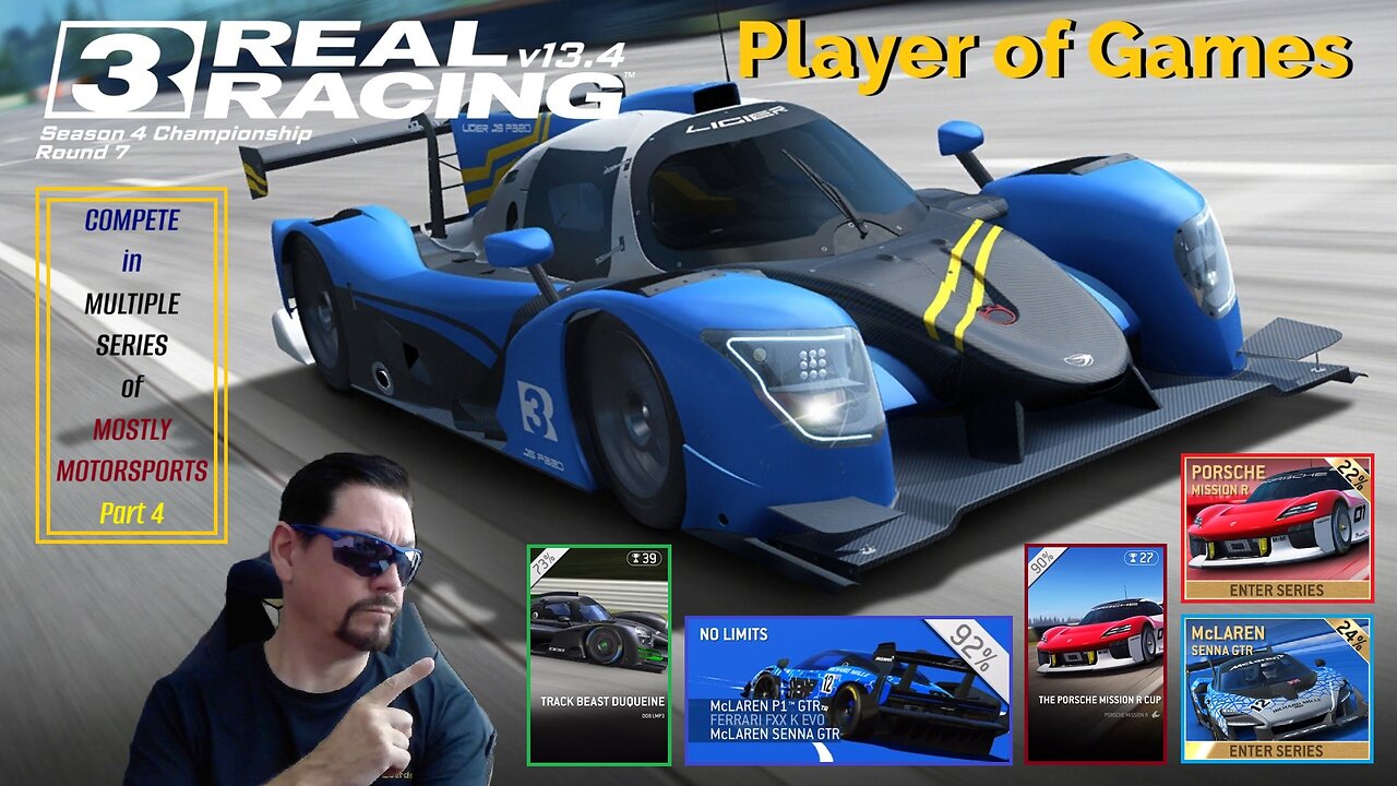 Player of Games: Real Racing 3 Update 13.4 : COMPETE in MULTIPLE SERIES of MOSTLY MOTORSPORTS Part 4