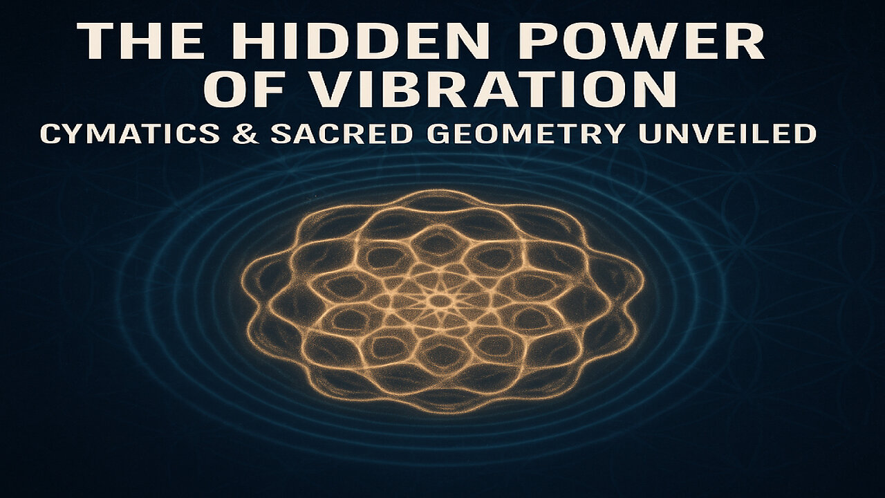 Vibrations, Frequency, Cymatics, Sacred Geometry and Word Magic