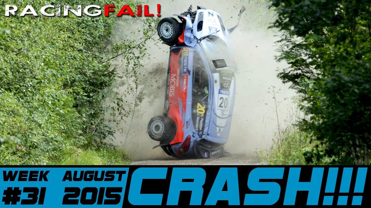 Racing and Rally Crash Compilation Week 31 August 2015