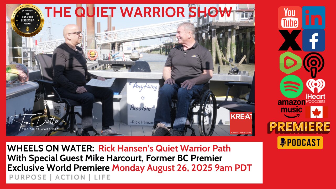 WHEELS ON WATER: RICK HANSEN'S QUIET WARRIOR PATH