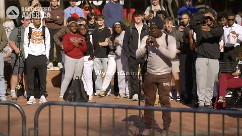 Gun Scare At Myron Gaines Debate Event