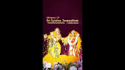 ISKCON Janmasthami Celebration ♥️✨️