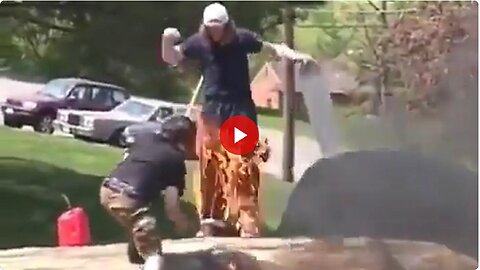 Skater on fire. What a dumb ass.🔥😳 - He paid the stupid tax