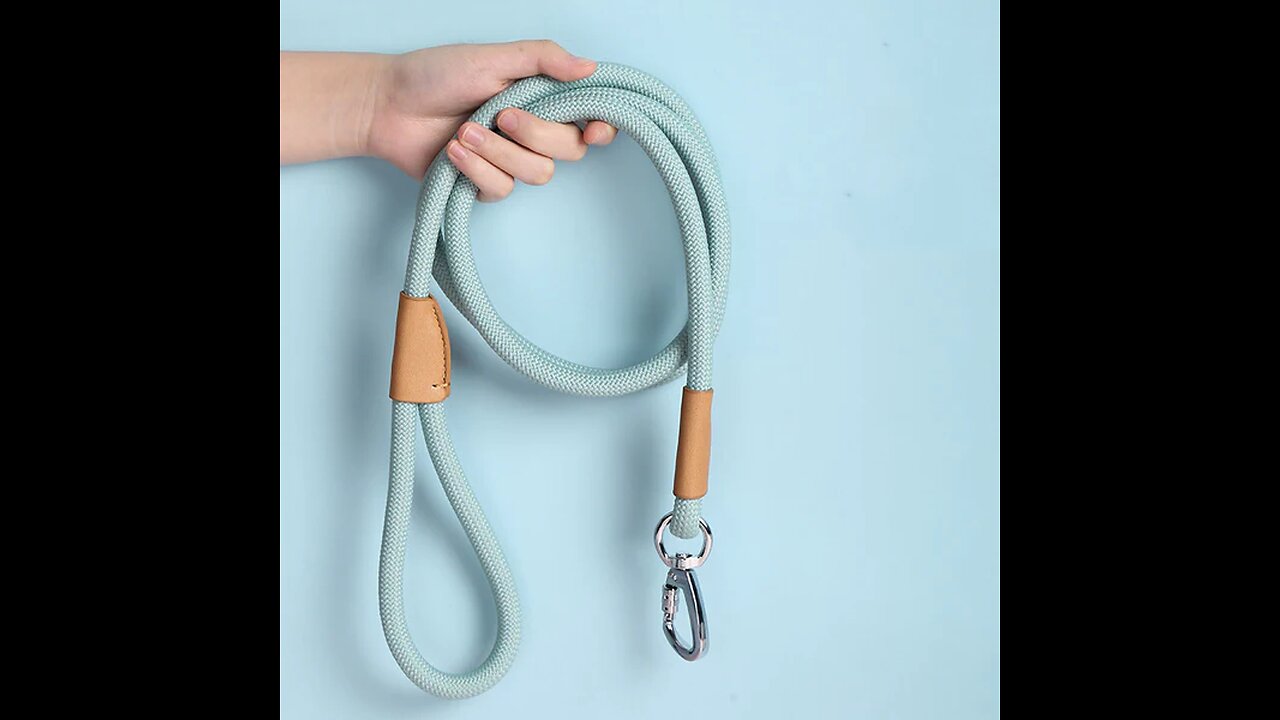 Strong Rope 1.5M Dog Leash, with Heavy Duty Clasp